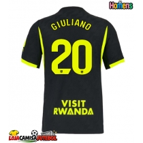 Camisa de Futebol Atletico Madrid Giuliano Simeone #20 Equipamento Secundário 2026-27 Manga Curta